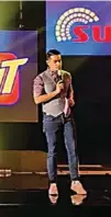  ??  ?? Host Sam YG