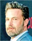  ??  ?? Ben Affleck