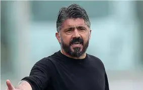  ?? (Getty Images) ?? Senza pace Dopo aver lasciato il Napoli, Gennaro Gattuso ha lasciato pure la Fiorentina per la quale aveva firmato da soli 22 giorni. Ora anche la panchina del Tottenham si allontana