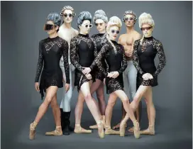  ?? Picture: MICHAEL GROENEWALD ?? RETURN: Cape Town City Ballet is re-energising its brand through innovative marketing campaigns like this one featuring principal cast members of ‘Mozart and Salieri’ in collaborat­ion with a local sunglass label.