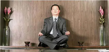  ??  ?? Just got yelled at by your boss? If you meditate, you’ll be able to take it much better than someone who doesn’t.