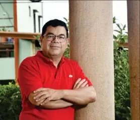  ?? JORGE CASTILLO ?? Marcelo Castro pasará más tiempo en su casa, en Heredia.