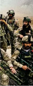  ?? Washington Post ?? With the pullout of US and allied forces, units of the Afghan National Army such as this one — pictured near Kabul last month — will be under immense pressure to thwart the resurgence of groups such as Al Qaida.