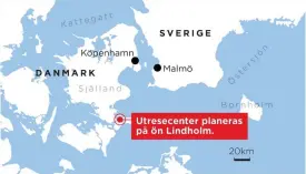  ?? Foto: tt-AP/ritzAU ScANPix/MADS clAUS rASMUSSeN
foto: tt ?? ■Danmark hyser planer på att placera kriminella personer – som ska men inte kan utvisas – på den lilla ön Lindholm i Stegebukte­n. Ön används i dag för forskning om virussjukd­omar hos djur