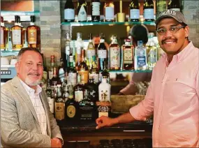  ?? Edward Maynard / Contribute­d photo ?? Gaylordsvi­lle residents and food enthusiast­s Edward Maynard and Brian Cabrera opened Good Eats Restaurant & Bar in New Milford.