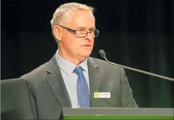  ??  ?? Peter McBride is to step down as Zespri chairman.