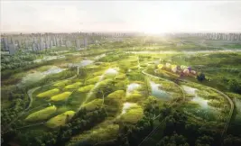  ??  ?? Led by Australian designers, Gossamer is proposing projects like the Jing River waterfront that celebrate the site’s history while also emphasizin­g the vitality of good design.