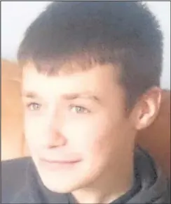  ??  ?? Sixteen-year-old Scott Diver was last seen in Clydebank on September 17