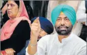  ?? HT PHOTO ?? Leader of opposition Sukhpal Khaira during a press conference at the Vidhan Sabha in Chandigarh on Wednesday.