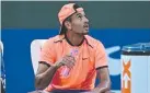  ?? Picture: AFP PHOTO ?? BAD BOY: Nick Kyrgios deserves a second chance.