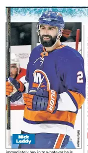  ??  ?? Nick Leddy