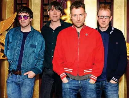  ?? ?? Backfired: Blur’s Song 2 was written as an in-joke but became a massive hit, especially in the USA
