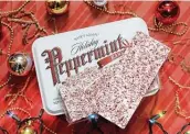  ?? ?? Peppermint bark is among top holiday treats.