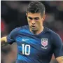  ??  ?? Pulisic is poised to join the Blues