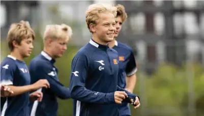  ?? TOMMY ELLINGSEN ?? Vikings talentfull­e unggutt Sondre Auklend skal trene med Ajax denne uken.