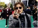  ?? FOTO: ALEXANDRA
WEY/TT-AP ?? ■ Johnny Depp säger att rollen som Grindelwal­d är ledig.