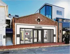  ?? CallisonRT­KL/Contribute­d photo ?? A rendering of what the Chanel boutique could look like at 58 Main Street in Westport.