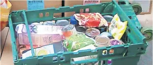  ?? ?? Plea One client said when staff and volunteers from Start Up Stirling delivered food they also showed hope in a pretty hopeless time