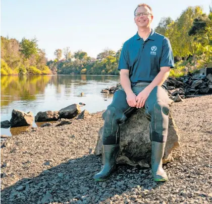  ?? Photo / Stuart Mackay, Niwa ?? Hamilton-based freshwater ecologist Dr Paul Franklin.