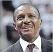  ?? CANADIAN PRESS FILE PHOTO ?? Dwane Casey is philosophi­cal about his departure from Toronto. “It’s part of the journey.”