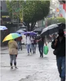  ?? RAFAEL PACHECO ?? Faltan días de lluvia antes de que empiece la transición a la estación seca.