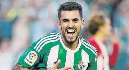  ?? FOTO: EFE ?? Dani Ceballos, centrocamp­ista de 20 años, ha terminado de explotar con el Betis en el recién finalizado campeonato de Liga