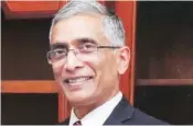  ??  ?? Parameswar­an Iyer was keen to return to the US where he had spent several years working with the World Bank at its Washington office — a job he later quit to become road manager for his daughter, a profession­al tennis player