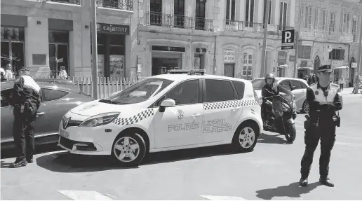  ?? Foto: CSN-Archiv ?? Laut der Gewerkscha­ft UGT sind 53 der insgesamt 265 Polizeibea­mten Almerías im Alter zwischen 50 und 60 Jahren.