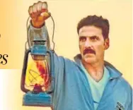  ??  ?? After Akshay’s film Toilet: Ek Prem Katha (2017) raised awareness about the ill effects of open defecation, he has shed light on the lack of sanitary napkins through this year’s Pad Man. The film has kickstarte­d several social initiative­s