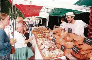  ??  ?? n TASTY TREATS: Italian foods will be among the offerings at the continenta­l market in Uxbridge