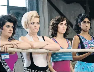  ?? ERICA PARISE / NETFLIX ?? Adiós prematuro.
Series como Glow, que había renovado por una cuarta temporada, fueron canceladas a causa de la pandemia