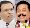  ??  ?? Did Sirisena and Rajapaksa hold talks to topple the Govt?