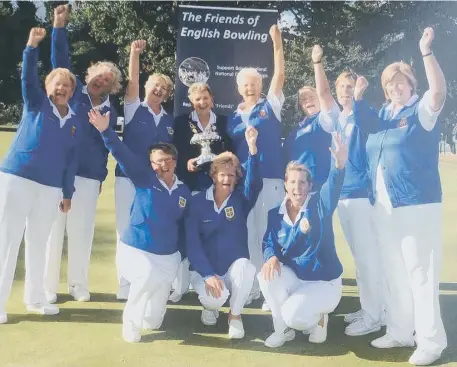  ??  ?? Durham’s victorious 2013 Walker Cup winning team.