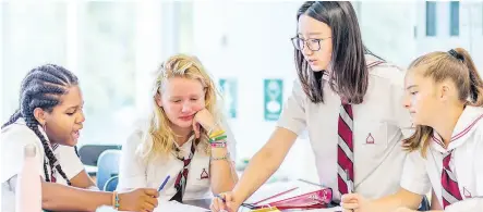  ?? BISHOP STRACHAN SCHOOL PHOTO ?? Students are eager to embrace and address the social issues they see daily.