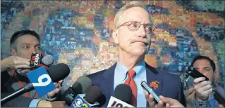  ?? STACEY WESCOTT/CHICAGO TRIBUNE ?? Chicago Bears Chairman George McCaskey has not spoken to the media since Sept. 10, when the 2020 season began.