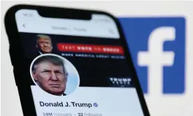  ?? Photograph: Jakub Porzycki/NurPhoto/Rex/ Shuttersto­ck ?? Is Donald Trump headed back on Facebook?