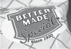  ?? JESSICA J. TREVINO/DETROIT FREE PRESS FILE PHOTO ?? Better Made celebrates 94 years of making potato chips this year.