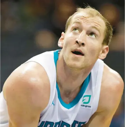  ?? BOB LEVERONE/AP ?? It has been more than a year since Cody Zeller has appeared in an NBA game. Now there is the opportunit­y for a career revival with the Heat.