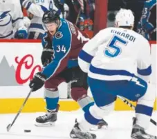  ?? David Zalubowski, The Associated Press ?? Avs coach Jared Bednar says center Carl Soderberg “has a real good attitude and has carved himself a role, and he’s been playing that role to the best of his ability.”