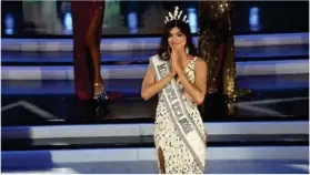 ?? ?? María Fernanda Rodríguez fue coronada miss Costa Rica 2022.