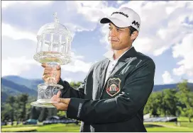  ?? GETTY IMAGES ?? Xander Schauffele, a 23-year-old from San Diego, won The Greenbrier to become the PGA Tour’s eighth champion under the age of 25 this season.