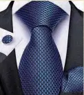  ?? ?? SILK TIES: Elegant yet restrained, this is one of the best silk ties for men who want an ideal mix of contempora­ry and traditiona­l