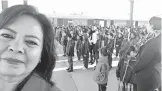  ?? /CORTESÍA MAESTRA MARICRUZ ?? Maricruz Sifuentes Ordaz: nada detiene al educador