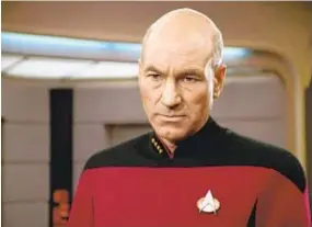  ?? GETTY IMAGES ?? Patrick Stewart will be reprising his famed role as Star Trek: The Next Generation Captain Jean Luc Picard in a new series, the actor announced Saturday.