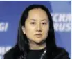  ?? KEY ?? Meng Wanzhou.