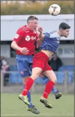  ??  ?? Pictures from Hinckley AFC’s win against Pershore Town. Photos by Mark Parsons