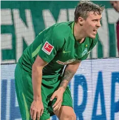  ?? Foto: nordphoto ?? Max Kruse ist Bremens effiziente­ster Stürmer. Er erzielte bisher fünf Tore und gab sieben Vorlagen.