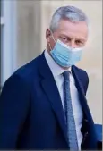  ??  ?? Bruno Le Maire, ministre de l’Économie. (Photo AFP)