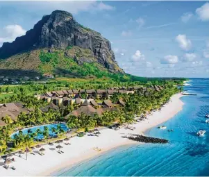  ?? Fotos: Beachcombe­r Resorts & Hotels ?? Traumhafte Golfplätze, feinste Küche, türkisblau­es Meer: Auf der achttägige­n Genießerre­ise nach Mauritius ist man dem Paradies ganz nah.