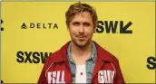  ?? JACK PLUNKETT — THE ASSOCIATED PRESS ARCHIVES ?? Ryan Gosling has been promoting his new movie “The Fall Guy” in recent public appearance­s, including at the South by Southwest Film Festival in March.